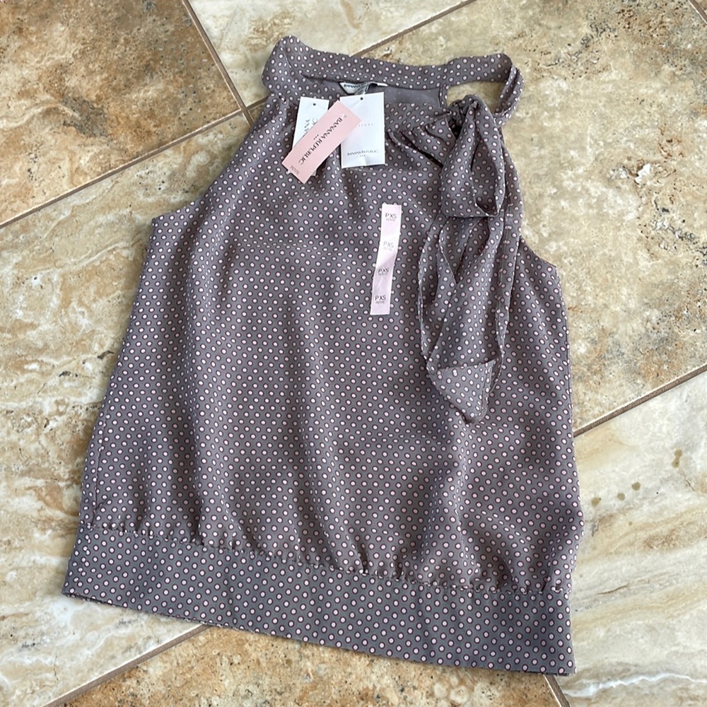 Banana republic dress tank top XS petite brand new